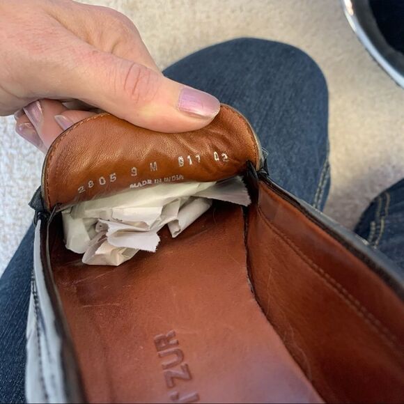 Robert ZUR PETRA BLACK PATENT COMBO Sz 9M - Picture 8 of 8